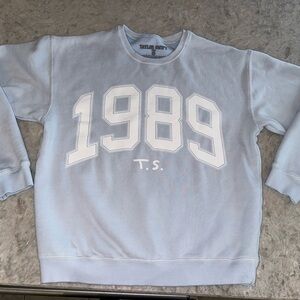 1989 Crewneck, official Taylor Swift merchandise. Worn twice.